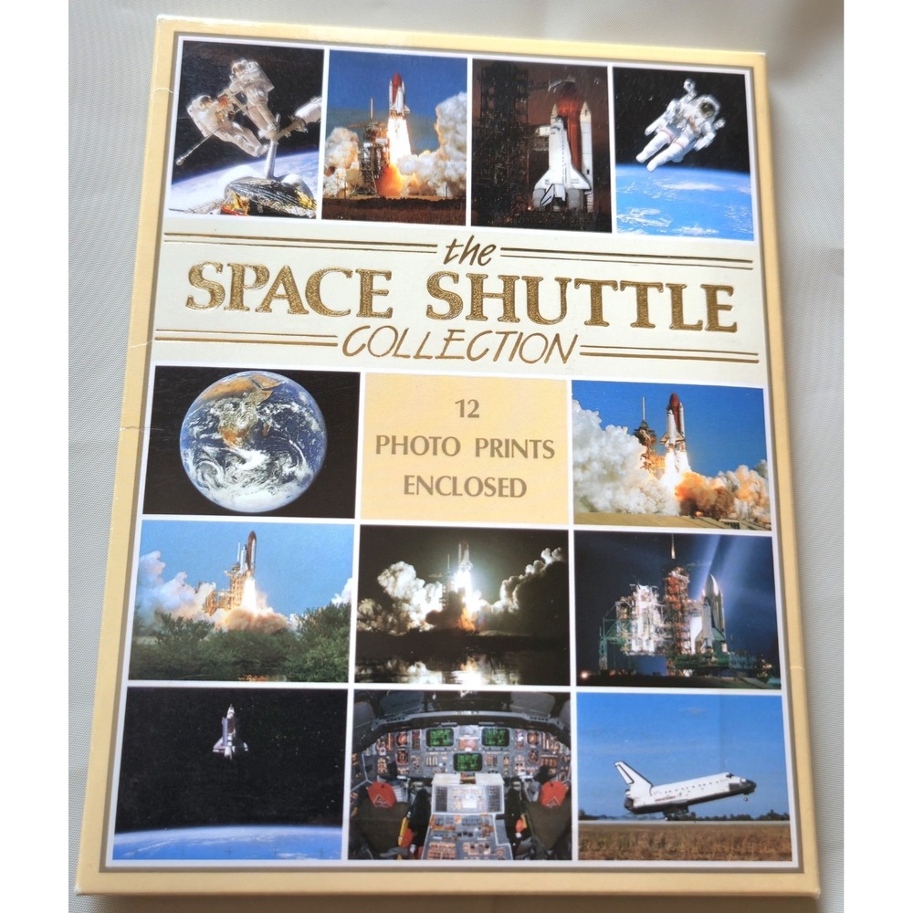 Vintage Space Shuttle 12 Photo Postcard Set Kimball Concepts NASA Discovery